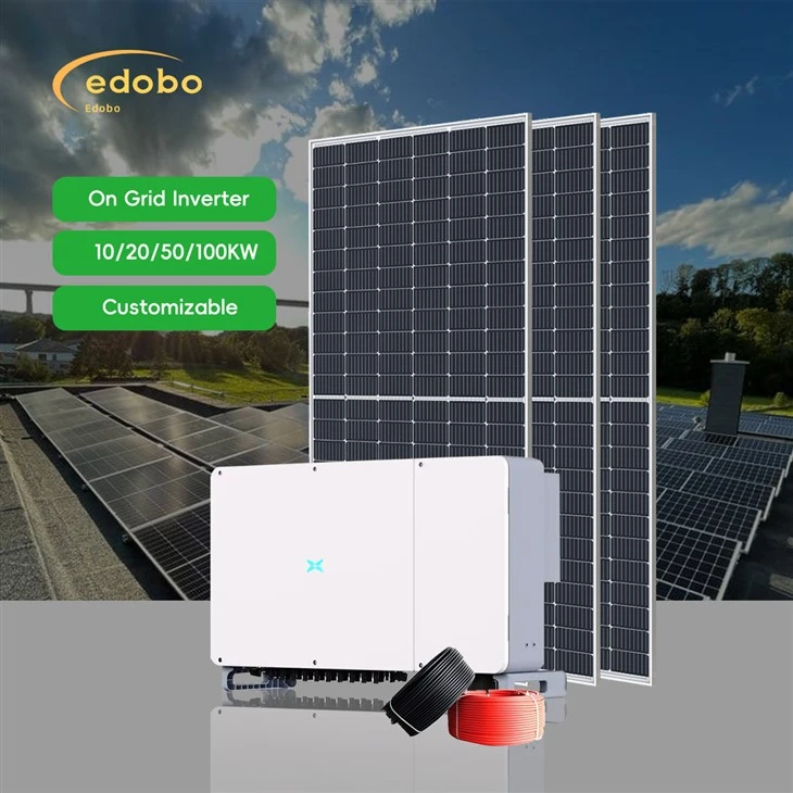 50 kW a rács napenergia -rendszer alkatrészeire