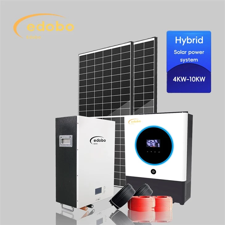 Hibrid 6 kW-os napelemes rendszer