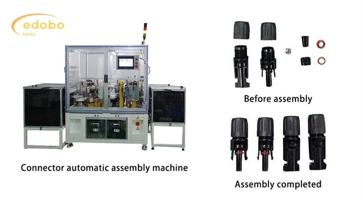 MC4 Connector Automatic Assembly Machine Photovoltaic Connector Production Line