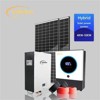 Hibrid 6 kW-os napelemes rendszer
