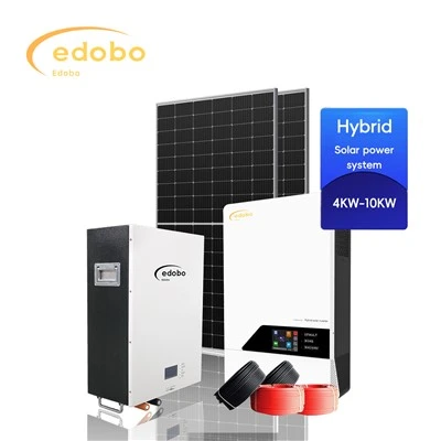 Hibrid szoláris hálózathoz kötött napelemes energiarendszer